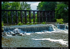 Jim Hoolsema-Trestle over the Rabbit River